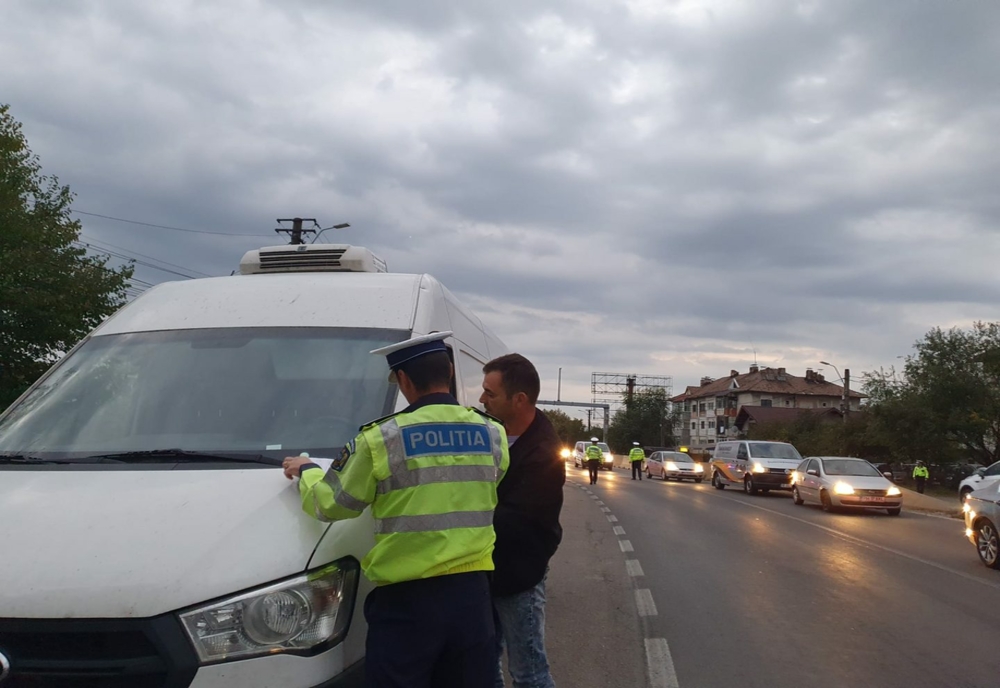 Razii în Ploiești și pe DN1. Sunt vizați transportatorii de persoane și marfă