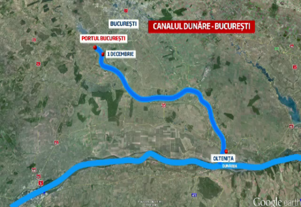 Autoritățile încearcă să resusciteze proiectul Canalului București – Dunăre. Studiul de Fezabilitate pentru lucrările rămase de executat ar putea fi semnat în 2023