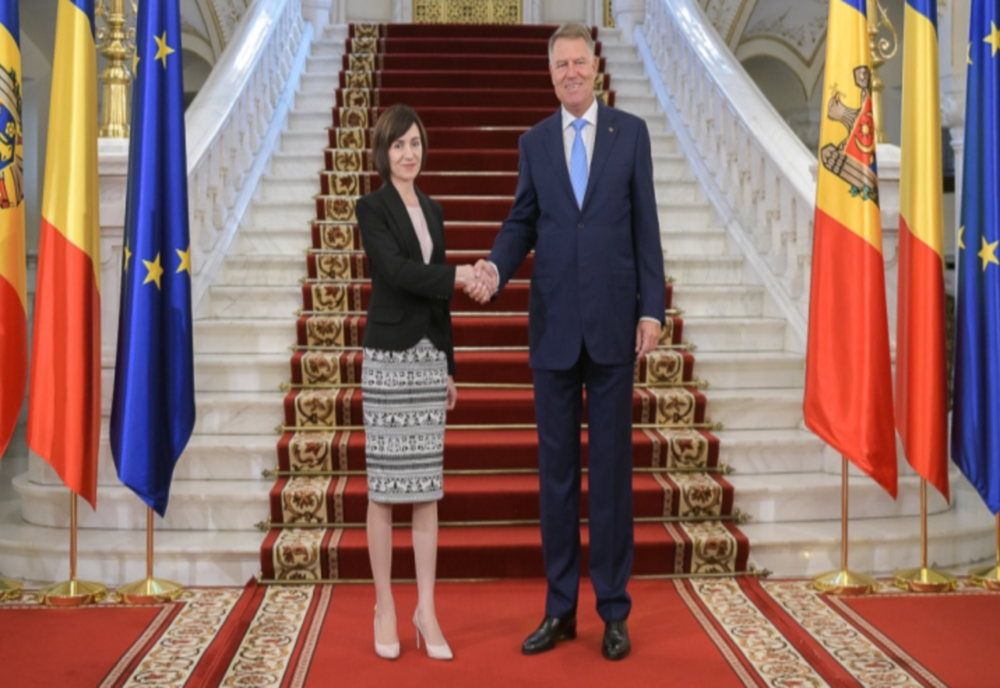 Maia Sandu, vizită la București. Întrevederi cu președintele Klaus Iohannis și cu premierul Nicolae Ciucă