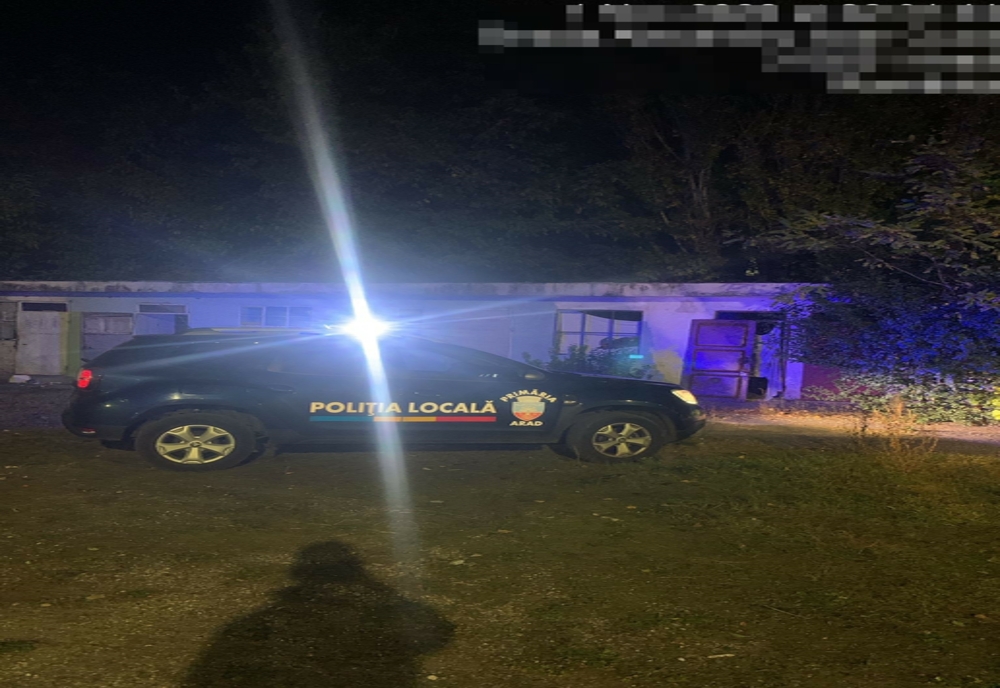 Nopți mai liniștite în Arad: polițiștii patrulează prin parcuri și zone izolate