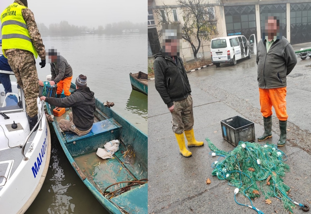 Braconieri prinși în flagrant în Rezervația Biosferei Delta Dunării