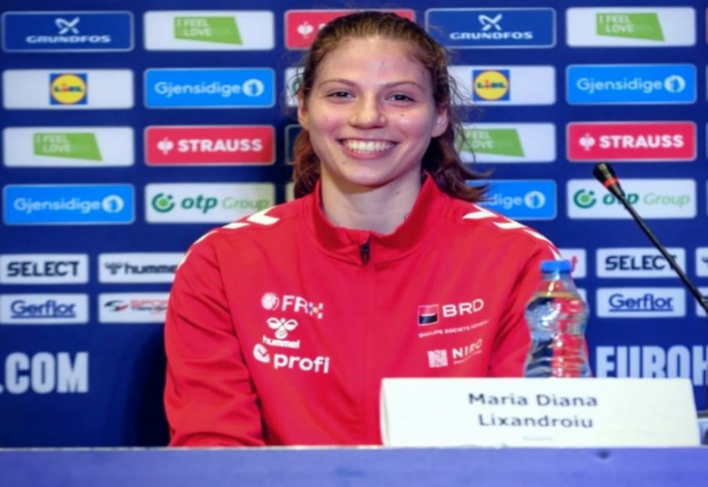 La doar 17 ani, slătineanca Diana Lixăndroiu a marcat la CE de handbal