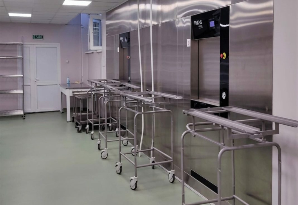 Secția de Sterilizare a Spitalului Clinic Județean de Urgență (SCJU) Craiova, reabilitată de CJ Dolj. Lucrări finalizate înainte de termen