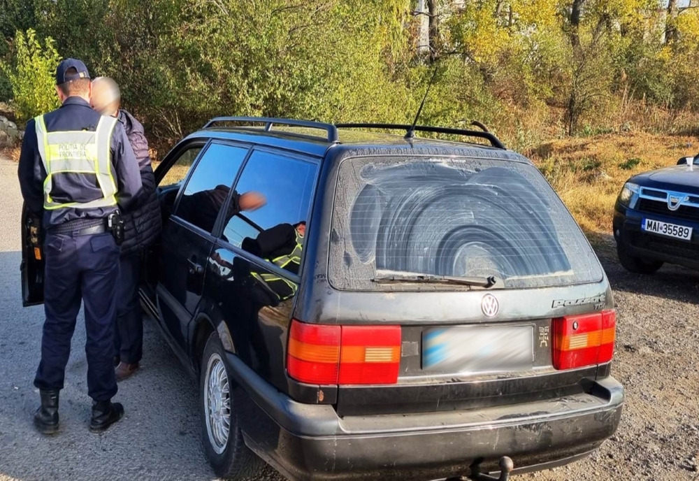 Cetățean moldovean depistat la volan fără drept de conducere pe teritoriul României