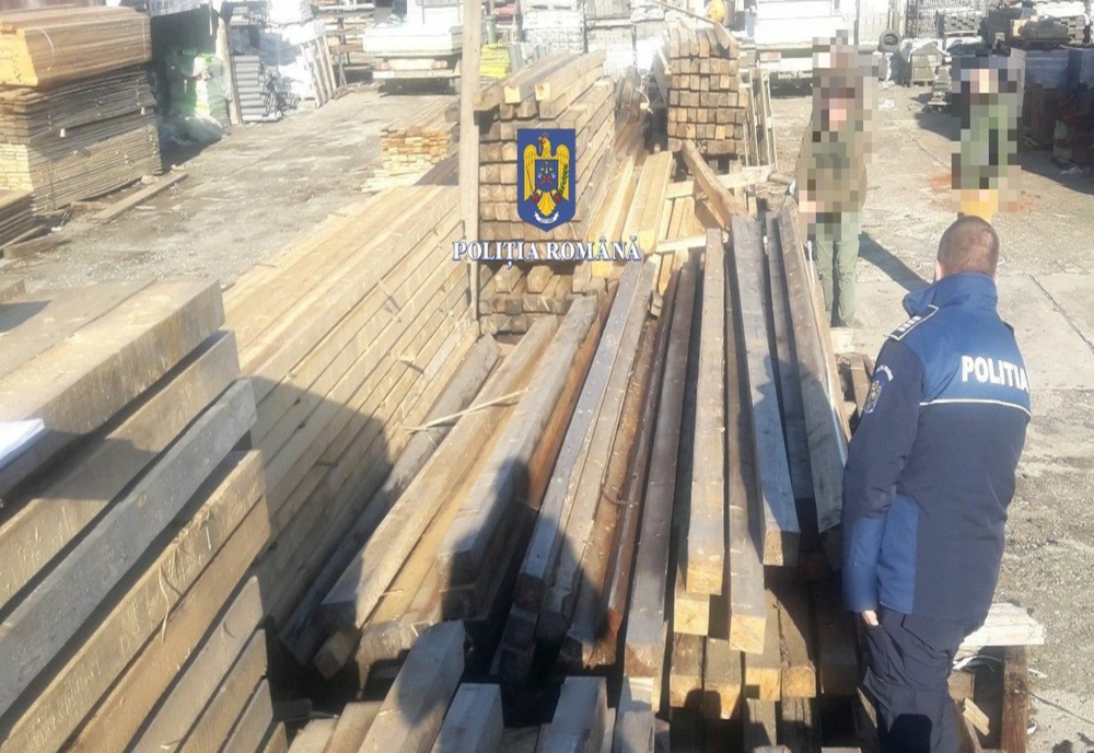 Circa 600 mc lemn de foc și cherestea, confiscați de polițiștii sălăjeni! Firmă din  Cehu Silvaniei, amendată cu 10.000 lei
