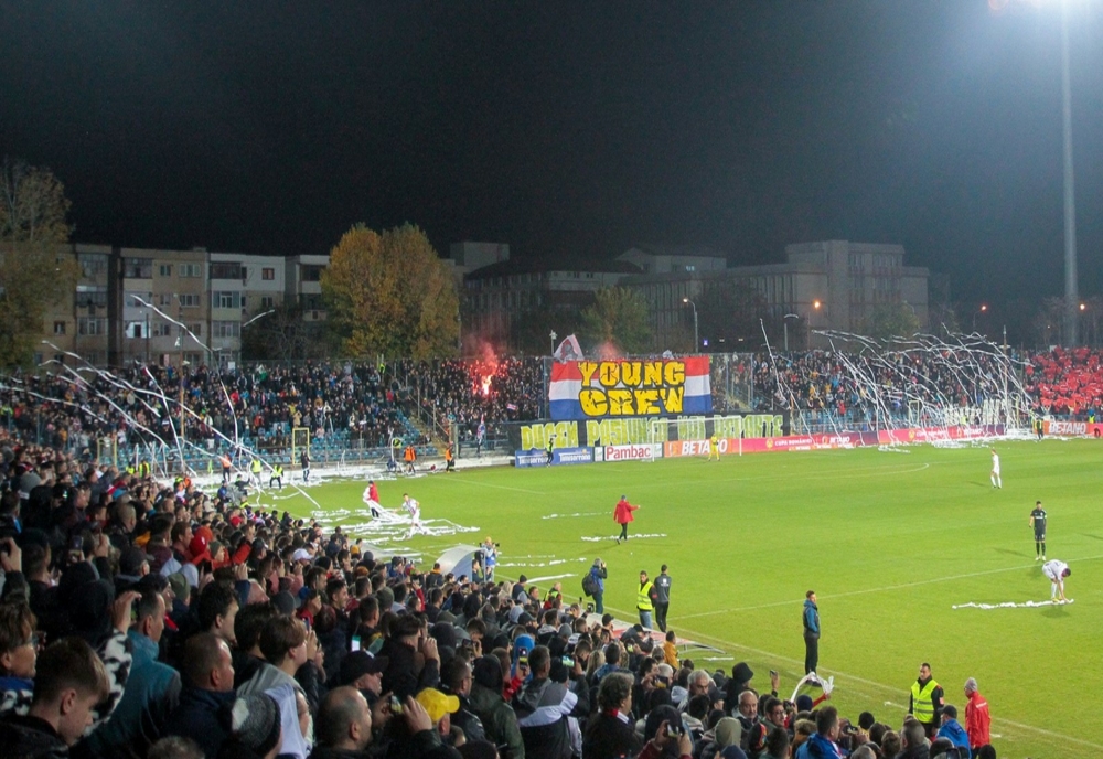 Oţelul Galaţi, sancţionat de FRF după meciul din Cupa României cu FCSB