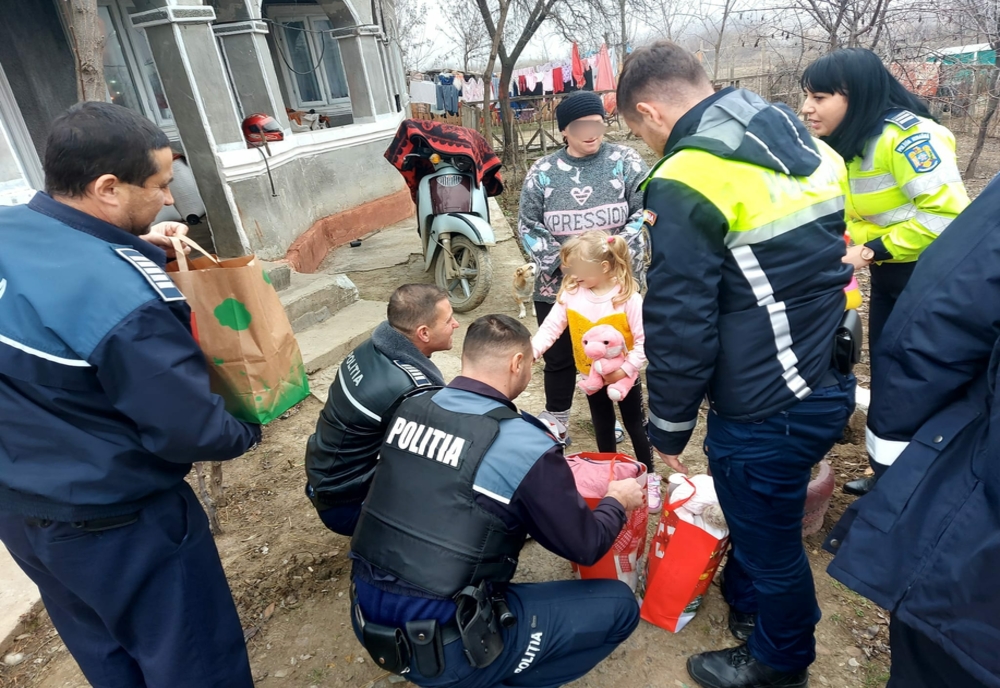 Intervenții în forță ale polițiștilor din Ianca și Brăila pentru a veni în ajutorul lui Moș Crăciun