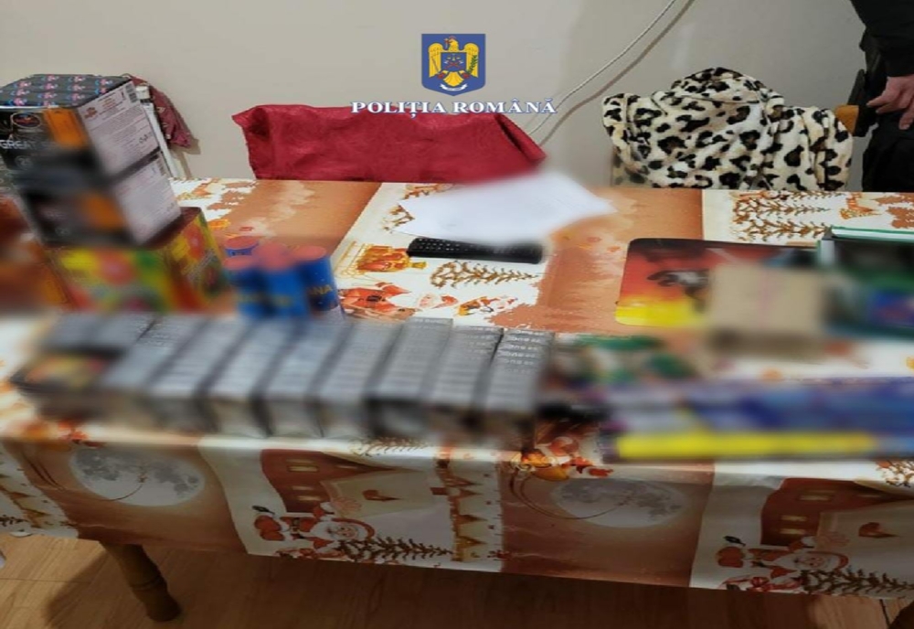 43 kilograme de articole pirotehnice, confiscate de poliţiştii giurgiuveni în urma unor percheziţii domiciliare
