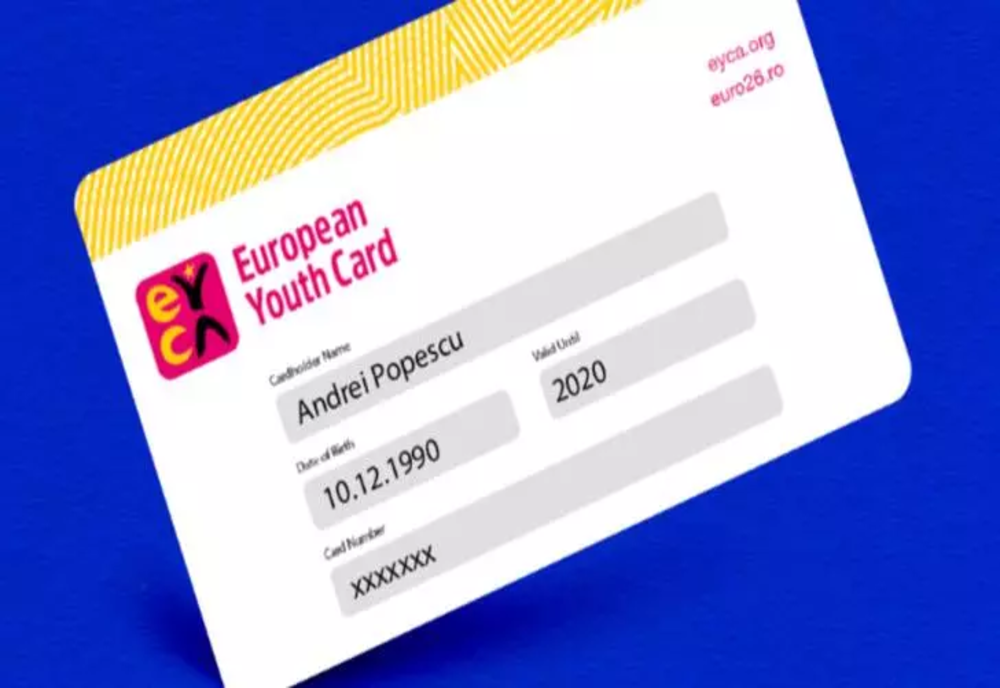 Cardul european pentru tineret, disponibil din primăvară și pentru tinerii din România