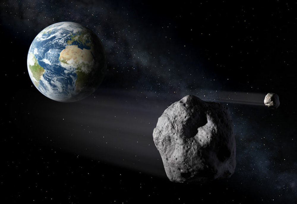 Trei asteroizi vor trece pe lângă Pământ în ziua de Crăciun