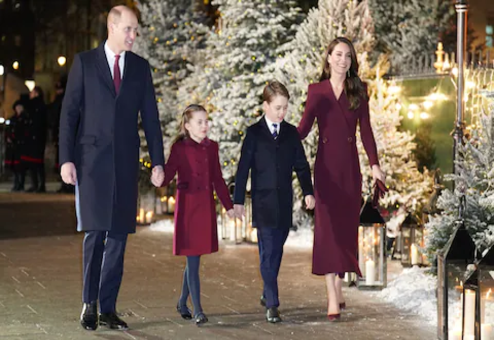 Familia Regală a Marii Britanii a participat la concertul de Crăciun