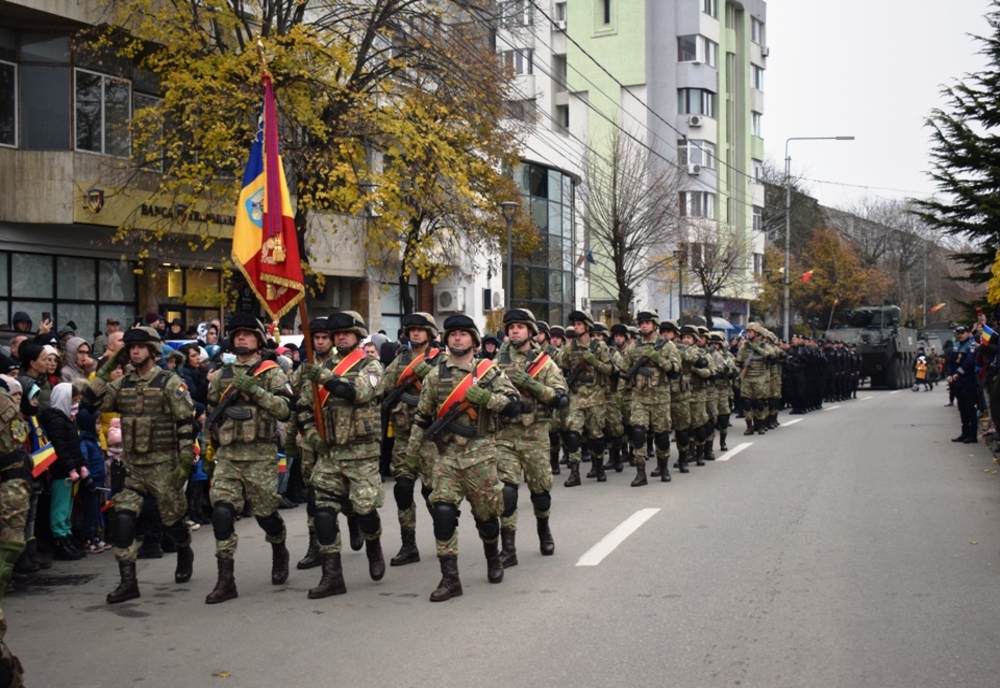 1 Decembrie, la Slatina. Sute de persoane au sărbătorit Ziua Naţională