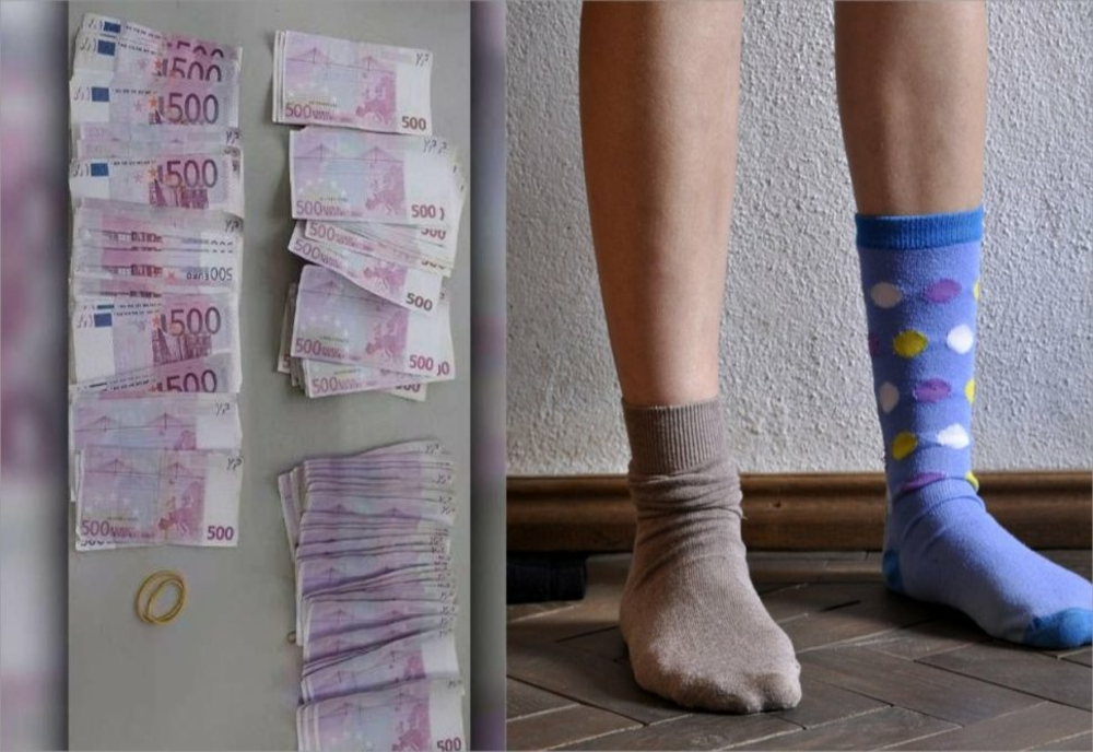 Bărbat prins cu 80.000 de euro ascunşi în șosete când voia să intre în România