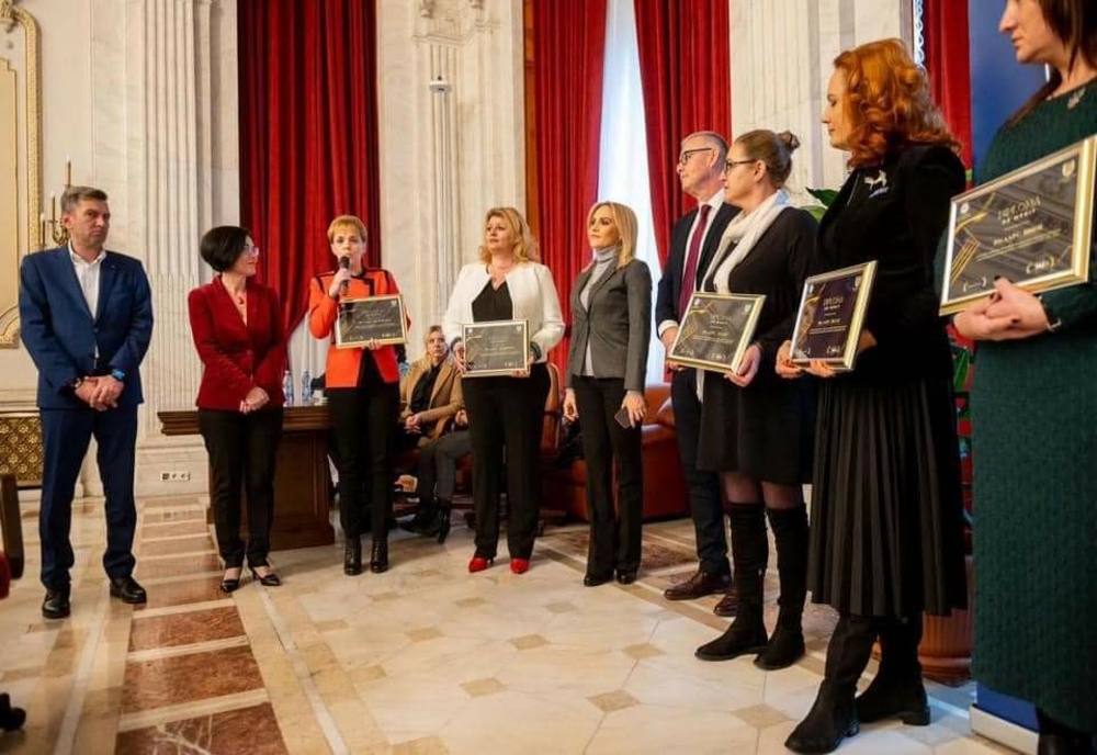 DGASPC Mehedinți, premiu la Parlamentul României