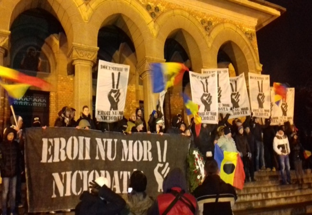 Marșul Eroilor, în 16 Decembrie, la Timișoara