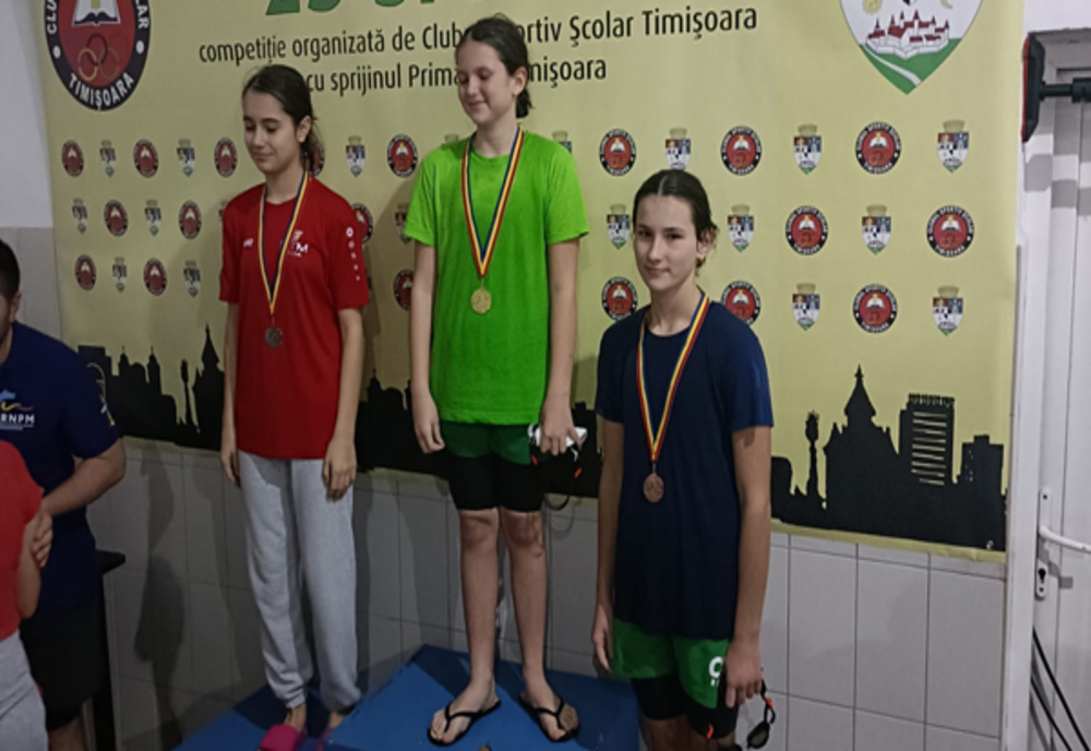 Copiii de la CSȘ Reșița, medaliați la Cupa de Sprint, organizată la Timișoara