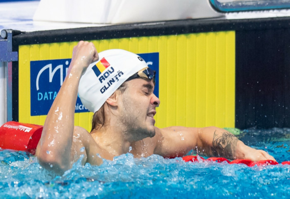 Sportivul Robert Glință a anunțat că se retrage din înotul de performanță