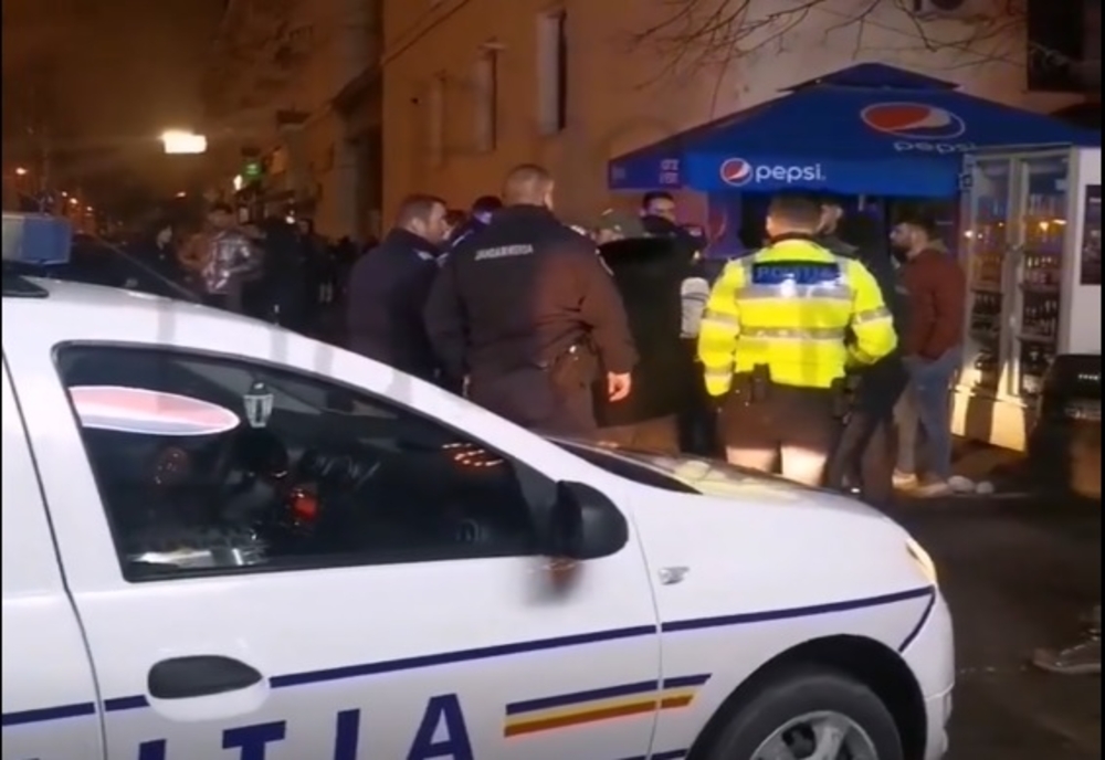 Altercație între mai multe persoane în zona Grădinii Publice din Galați, imediat după miezul nopții