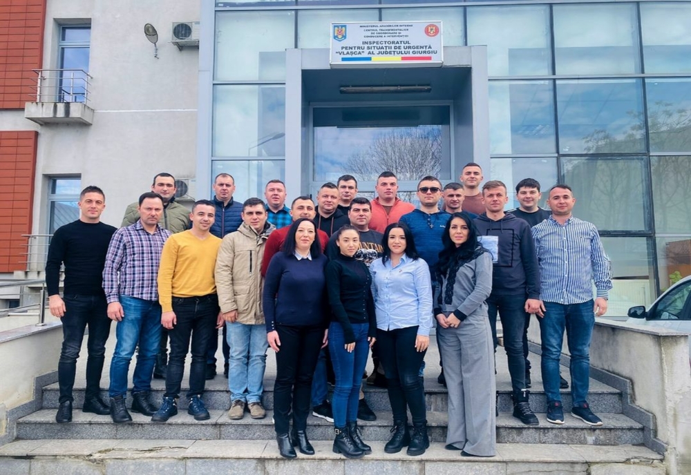 22 de subofiţeri şi ofiţeri s-au alăturat salvatorilor de la ISU Giurgiu