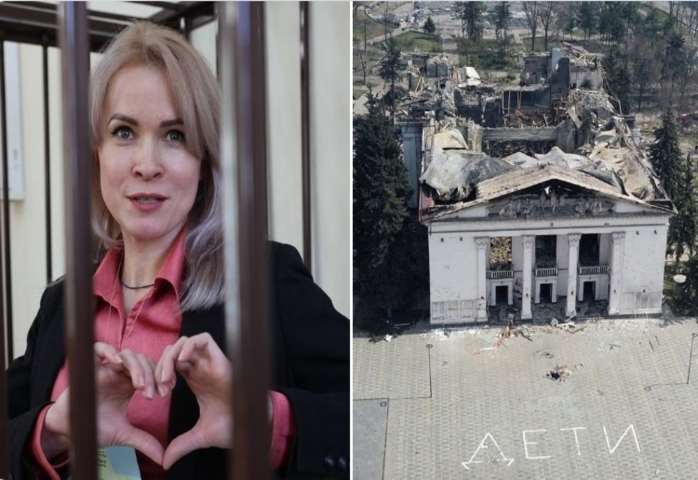 O jurnalistă a fost condamnată în Rusia la şase ani de închisoare pentru că a relatat despre atacul asupra teatrului din Mariupol