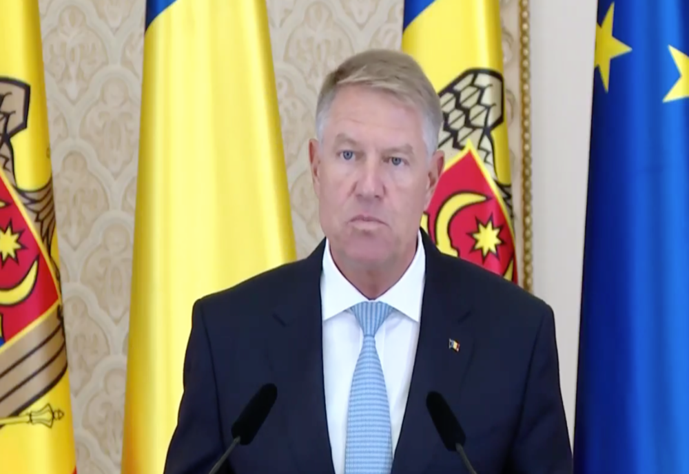 Klaus Iohannis: România a fost şi continuă să fie alături de Republica Moldova şi condamnă ferm orice tentativă de destabilizare iniţiată din exteriorul ţării