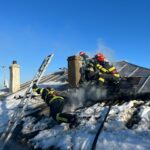 VIDEO Incendiu violent în Somova