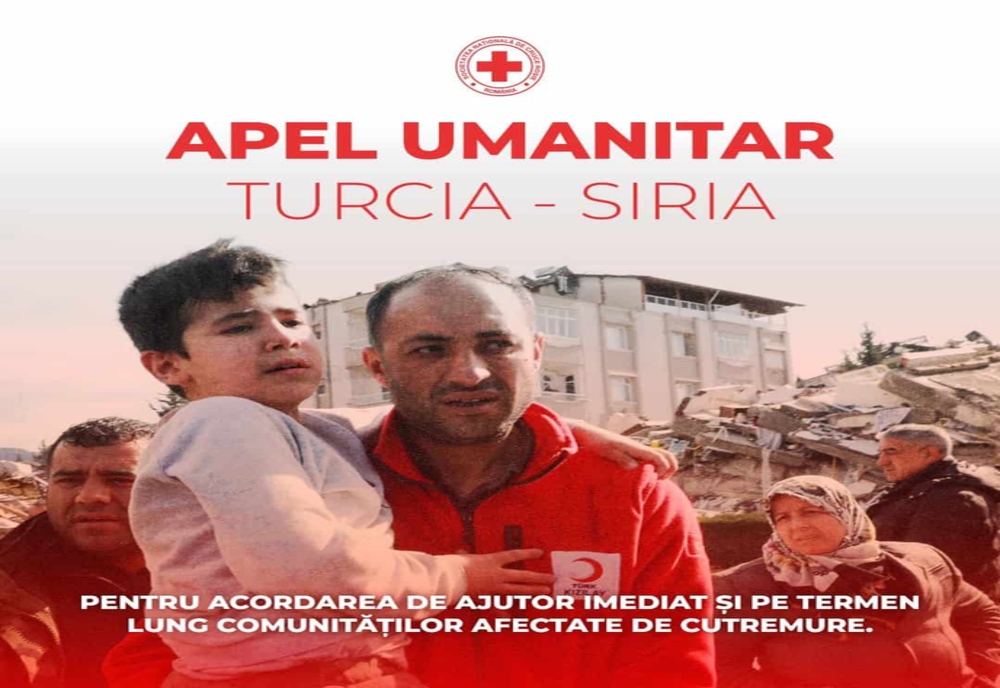 Filiala de Cruce Roşie Giurgiu – prima filială din țară care trimite ajutor umanitar în Turcia