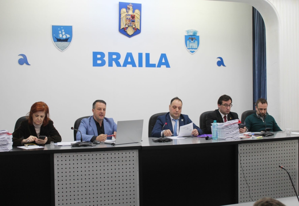 S-a votat bugetul municipiului Brăila. Consilierii PNL au votat ”abținere”