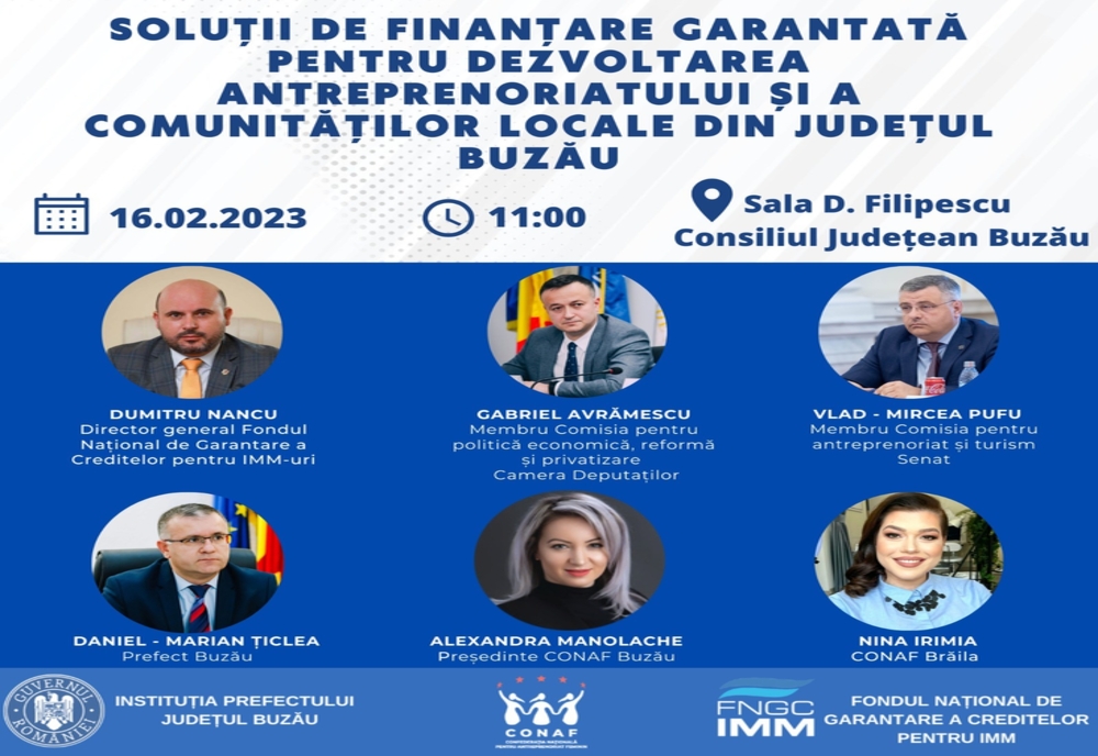 Soluții de finanțare garantată pentru dezvoltarea antreprenoriatului și a comunităților locale românești