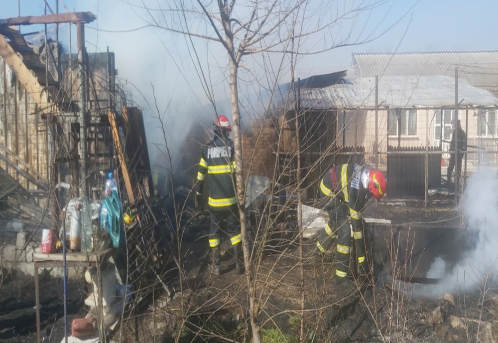Video: Pompierii brăileni au intervenit ieri la un incendiu într-o gospodărie din satul Latinu, comuna Măxineni și la un incendiu de vegetația în comuna Zăvoaia
