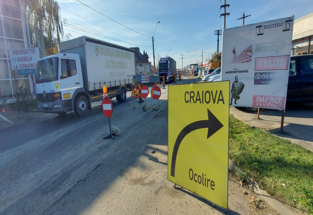 Noi restricţii rutiere în Slatina