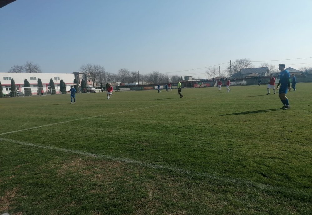 Sporting Liești a câștigat cu 2-0 amicalul cu Dacia Unirea Brăila
