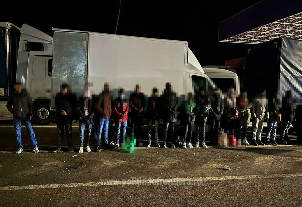 Migranți prinși la frontiera de vest. Încercau să treacă în Ungaria