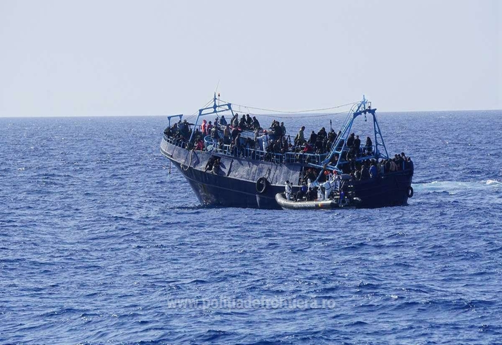 VIDEO Polițiștii de frontieră români au salvat peste 180 de oameni aflați în pericol pe Marea Mediterană