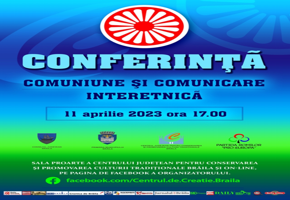 Conferința Comuniune și Comunicare interetnică, pentru celebrarea Zilei Internaționale a romilor