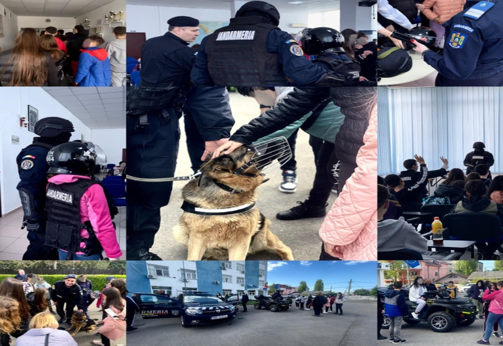 Peste 60 de elevi au vizitat săptămâna trecută Inspectoratul de Jandarmi Județean Buzău