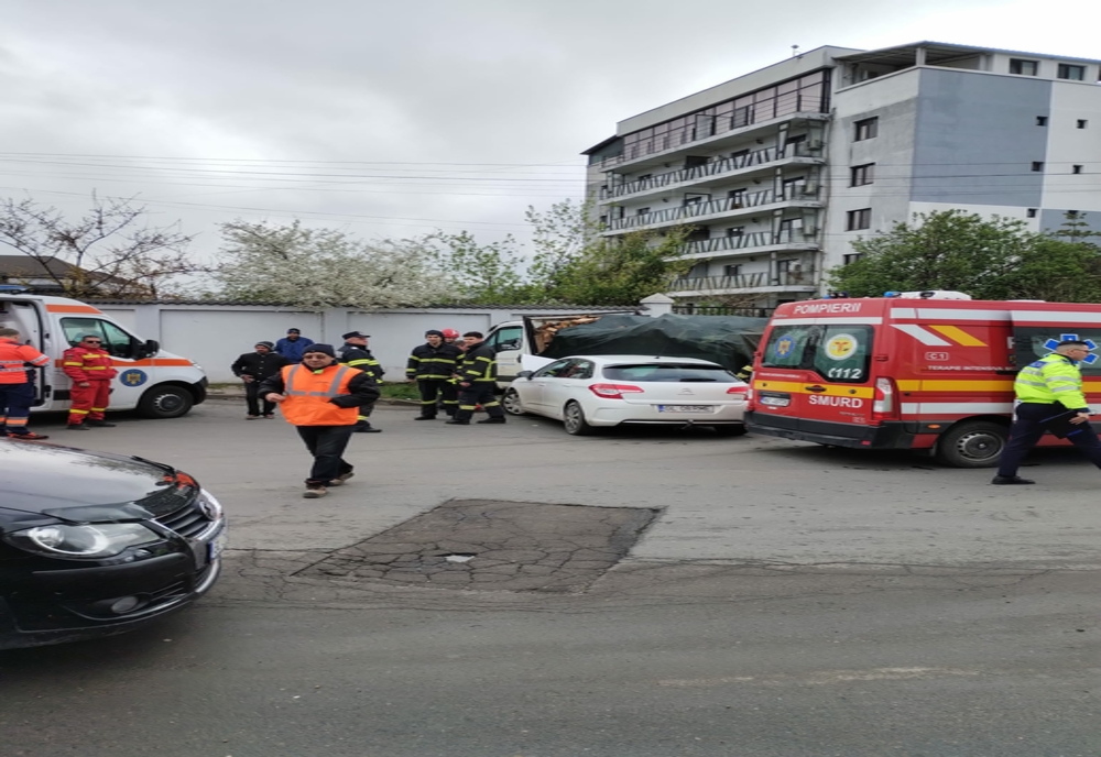 Accident cu o persoană rănită la intersecția dintre strada Dogăriei cu strada Ana Ipătescu, din municipiul Galați