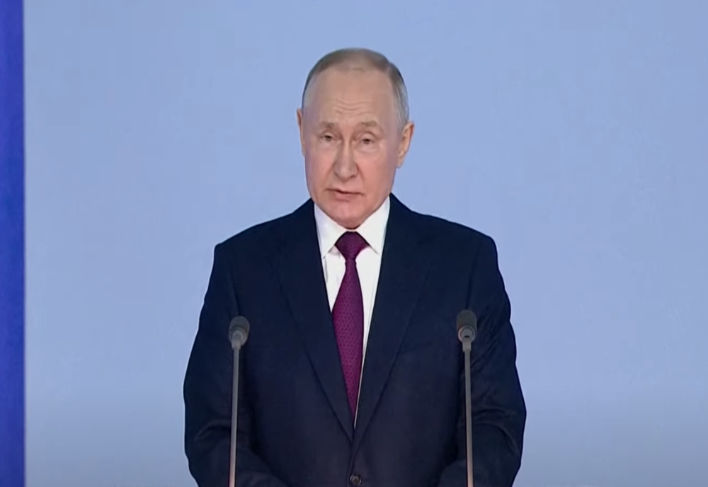 Vladimir Putin acuză serviciile secrete din Occident de atacuri ”teroriste” în Rusia
