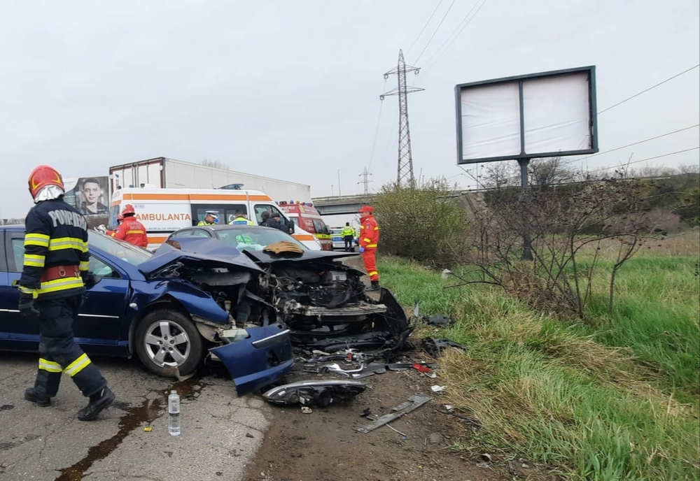 Victimele accidentului de sâmbătă, de la ieșire din Ploiești, salvate de un jandarm