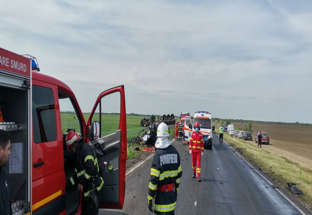 Accident mortal pe DE584, între localitățile Viziru și Lanurile