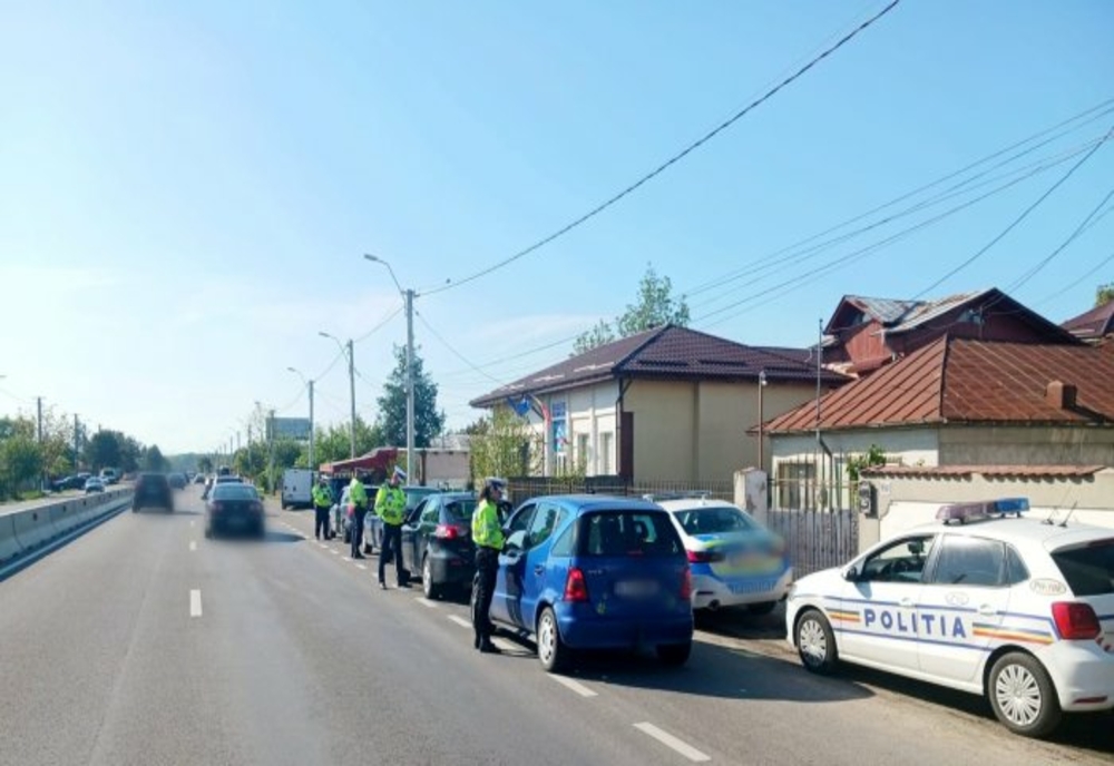 Acțiune BLITZ a polițiștilor rutieri pe raza județului Prahova