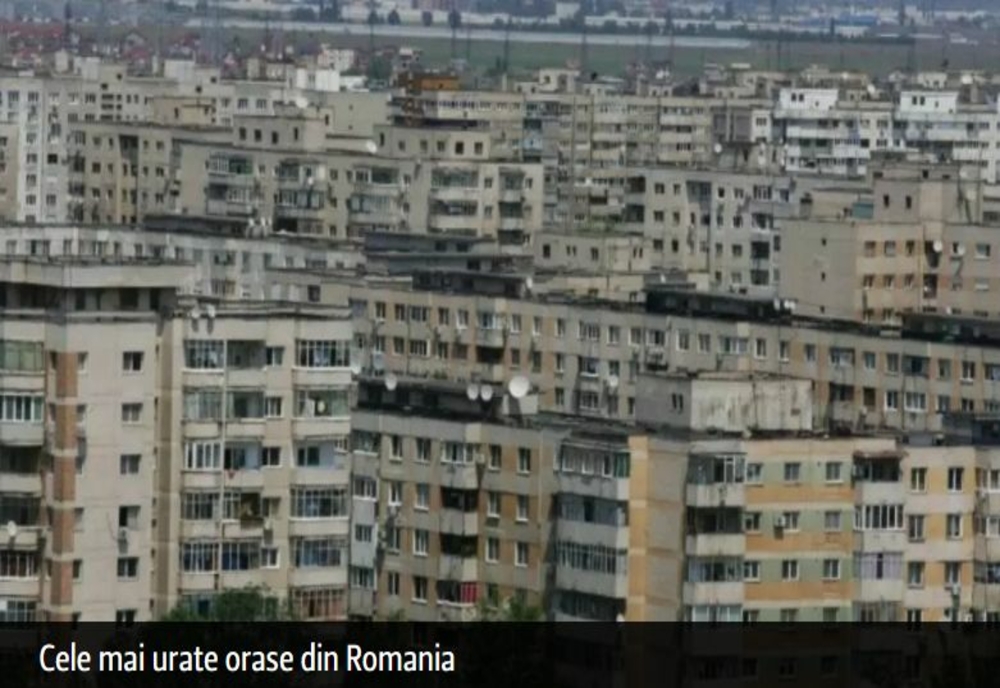 Topul celor mai urâte orașe din România – Cum au votat românii