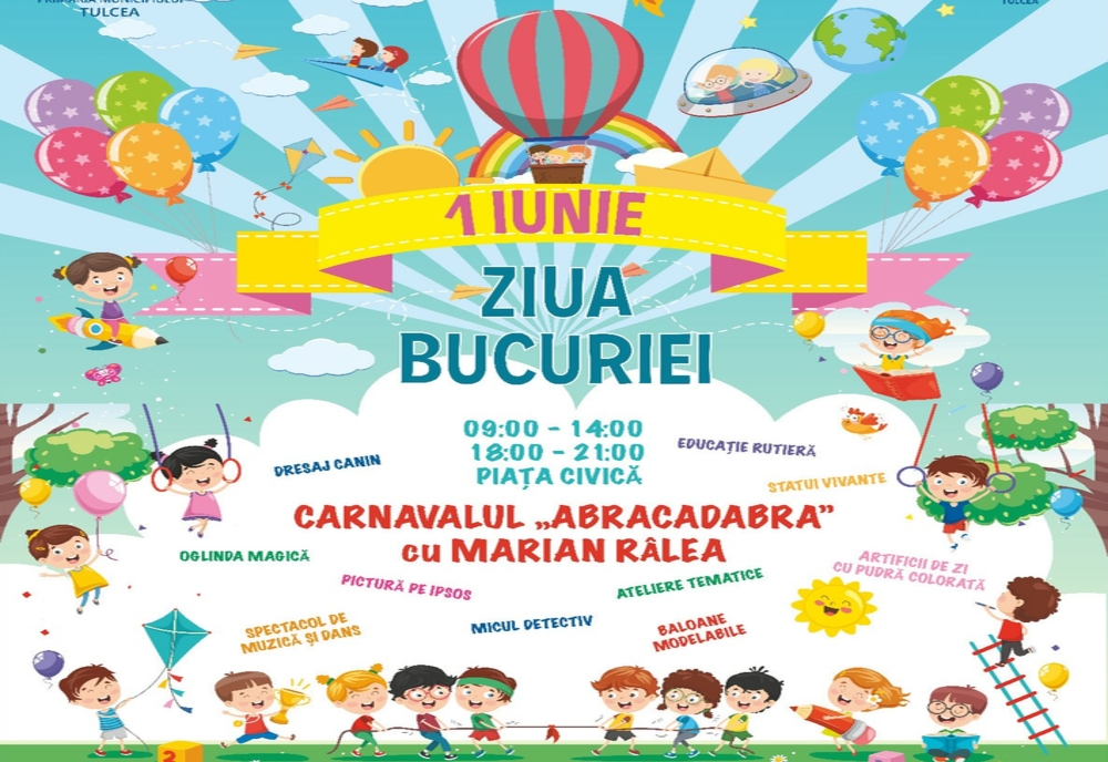 1 Iunuie în Tulcea – Carnavalul ABRACADABRA