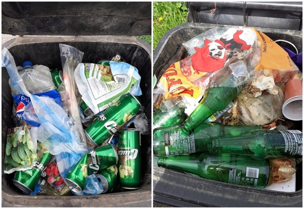 Mulți cetățeni din Bistrița-Năsăud nu colectează deșeurile selectiv! E risc de amendă