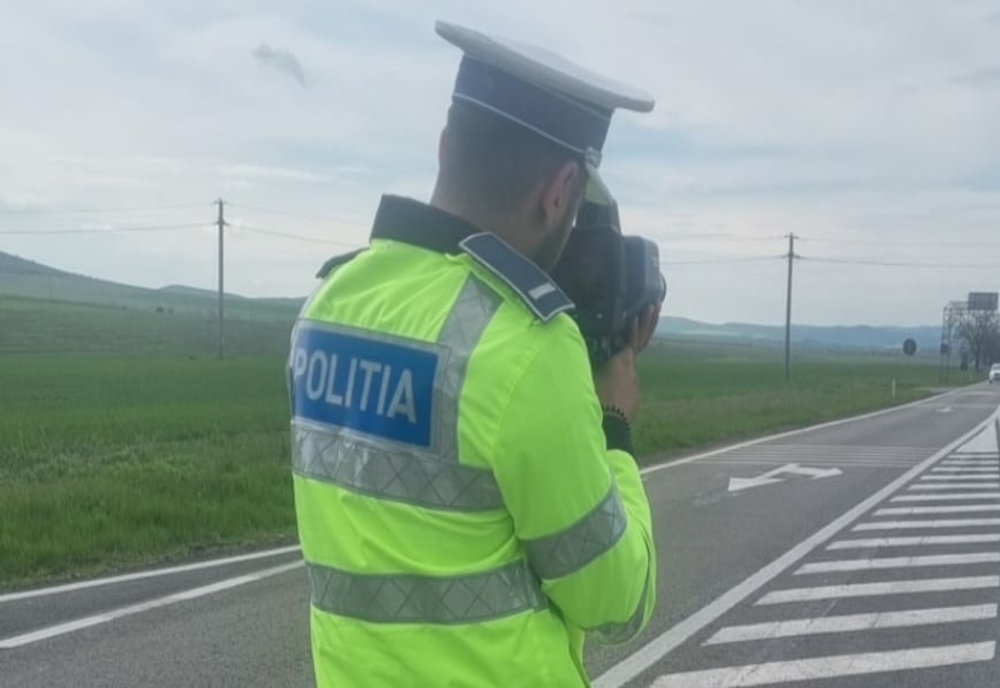 Brăilean prins de radar cu 125 km/oră pe un drum național din Tulcea