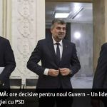 Ore DECISIVE pentru România – Negocieri dure în coaliție la ROTATIVĂ: Cum se împart ministerele-cheie