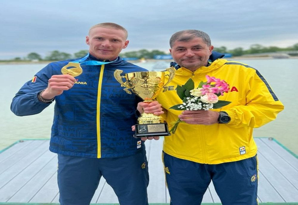 Cătălin Chirilă, medaliat cu aur în proba de 500 m la Cupa Mondială de la Szeged