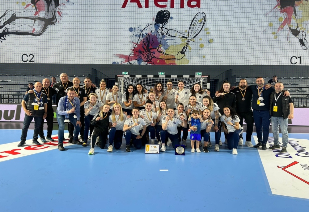 HC Dunărea Brăila a câștigat medalia de bronz a Cupei României