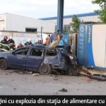 Primele imagini cu explozia din stația de alimentare cu gaz din Ilfov – un mort și un rănit – VIDEO