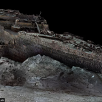 Noi imagini inedite cu epava Titanicului, au fost făcute publice